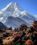 Manaslu is 8th highest mountain in world at 8163m above sea level. Manaslu lie between Nepal a...jpg