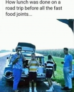 lunch on a trip before fast food.png