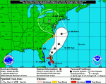 145817W5_NL_sm  Sandy 11 AM Friday cone.gif